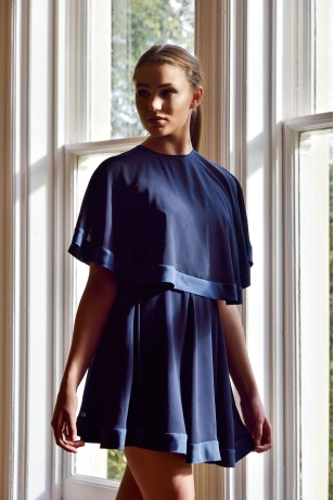 Arabella Dress Navy